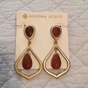 Kendra Scott Goldstone Drop Earrings
